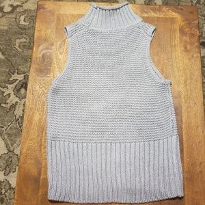 GAP Sweaters - Gray Gap Sleeveless Turtleneck Sweater GAP Sweaters - Gray Gap Sleeveless Turtleneck Sweater